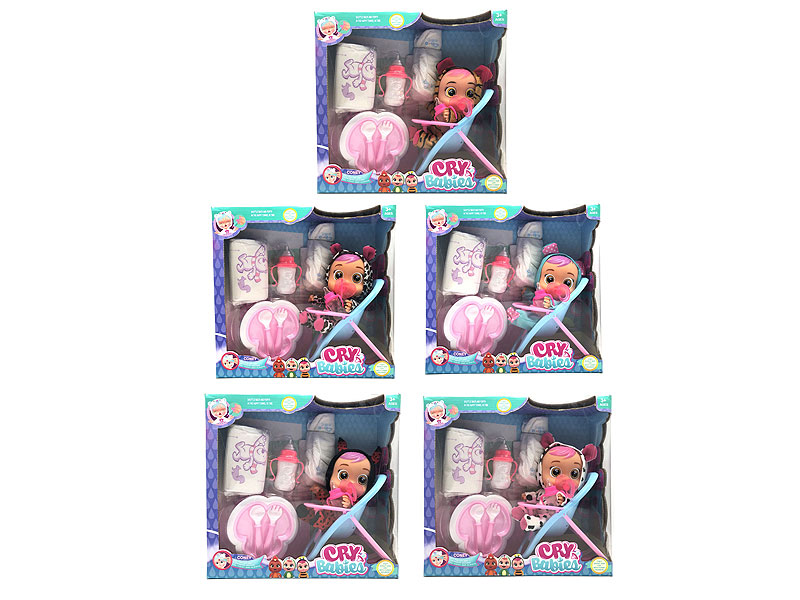 10inch Crying Baby Set W/S_M(5S) toys