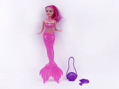 11inch Solid Body Mermaid Set W/L toys