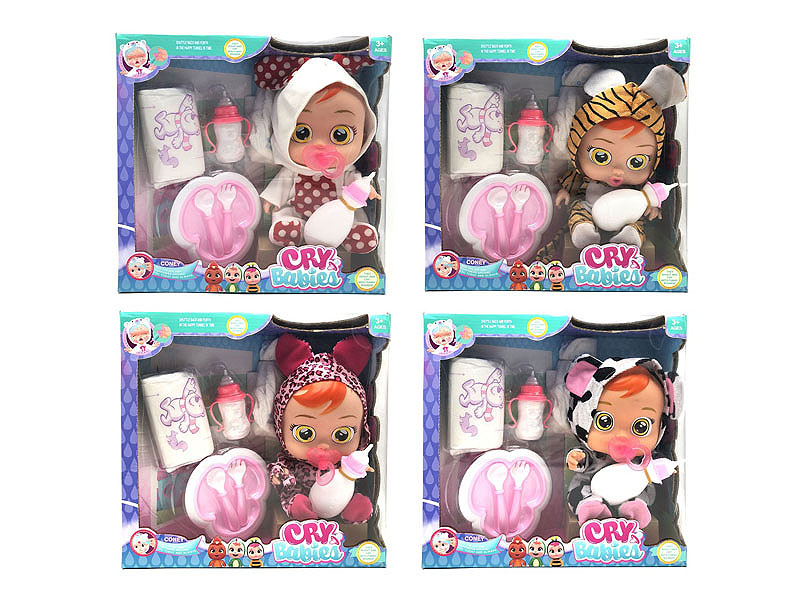 14inch Crying Baby Set W/S_M(4S) toys