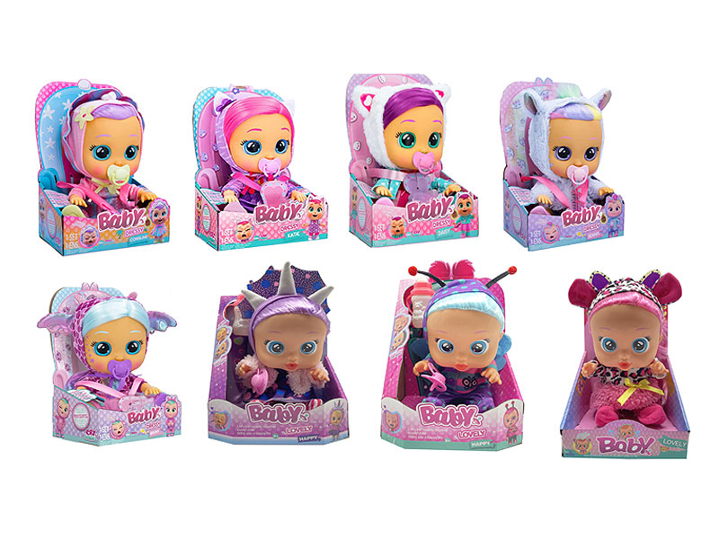 14inch Crying Baby Set W/S_M(6S) toys