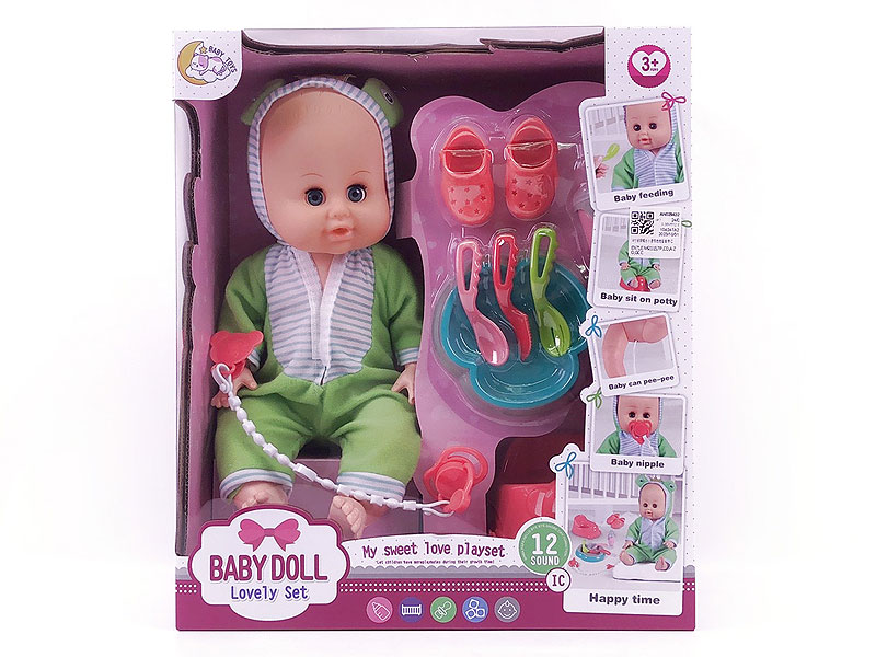 14inch Moppet Set W/IC toys