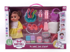 12inch Moppet Set W/IC toys