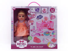 14inch Moppet Set W/IC toys