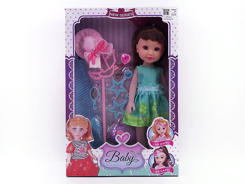 14inch Empty Body Doll Set W/M toys