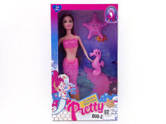 11inch Solid Body Mermaid Set W/L toys