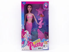 11inch Solid Body Mermaid Set W/L toys