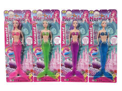 11.5inch Solid Body Mermaid W/L(4C) toys