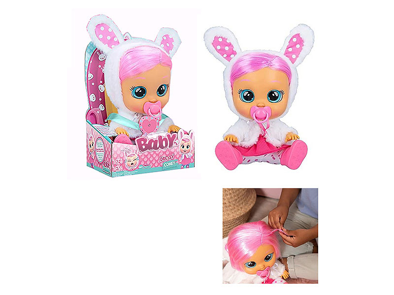 14inch Crying Baby Set W/M toys