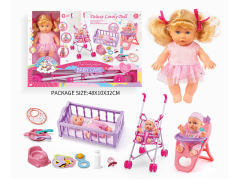 9inch Moppet Set W/IC toys