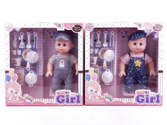 14inch Empty Body Doll Set W/IC(2S) toys