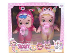 8inch Crying Baby W/M(2in1) toys