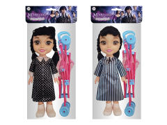 16nch Doll Set W/M(2S) toys