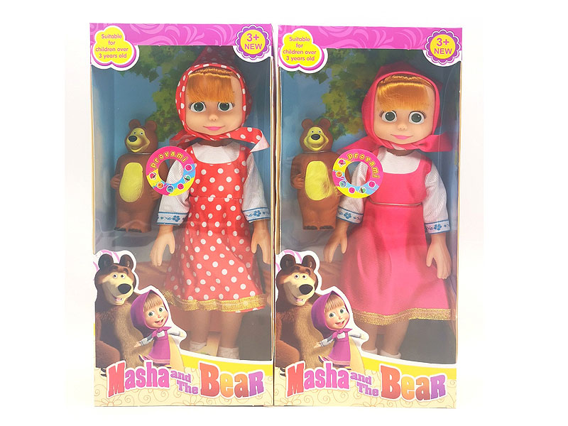 12inch Empty Body Doll Set W/IC(2S) toys