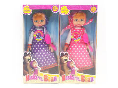 12inch Empty Body Doll Set W/IC(2S)