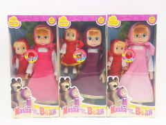 12inch Empty Body Doll Set W/IC(3S) toys