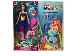 14inch Solid Body Mermaid W/L_M toys