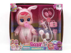 10inch Crying Baby Set W/IC(6S) toys