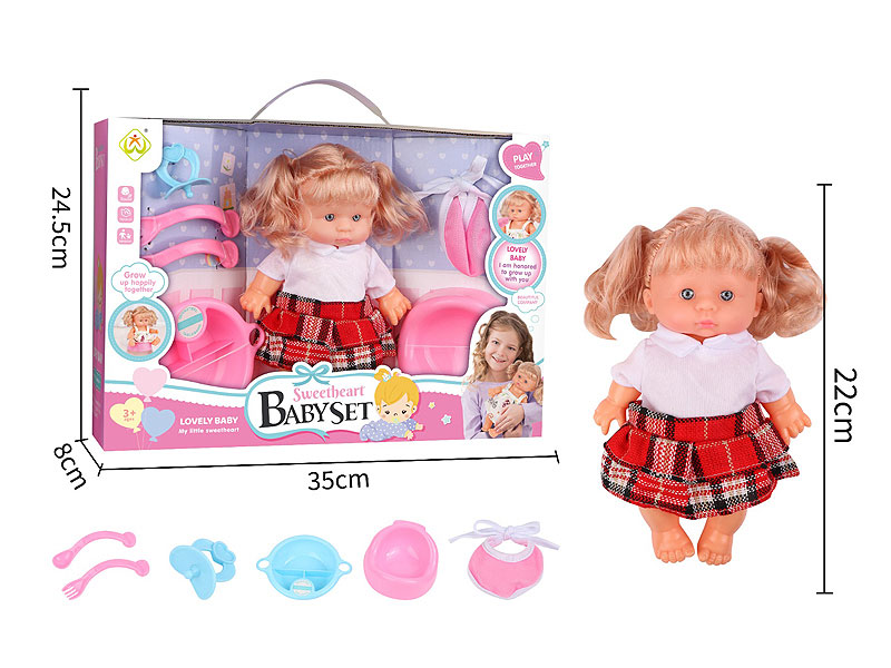 22CM Moppet Set W/IC toys