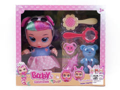 8inch Crying Baby Set W/IC(6S) toys