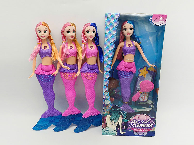 11inch Solid Body Mermaid W/L_M(2C) toys