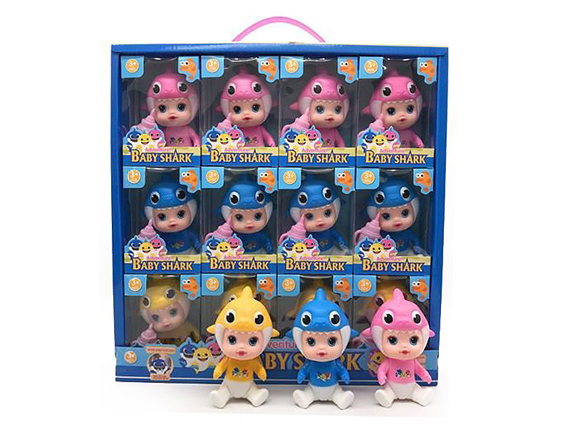 5inch Solid Body Doll W/L_M(12in1) toys