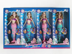 11inch Solid Body Mermaid W/L_M(4in1) toys