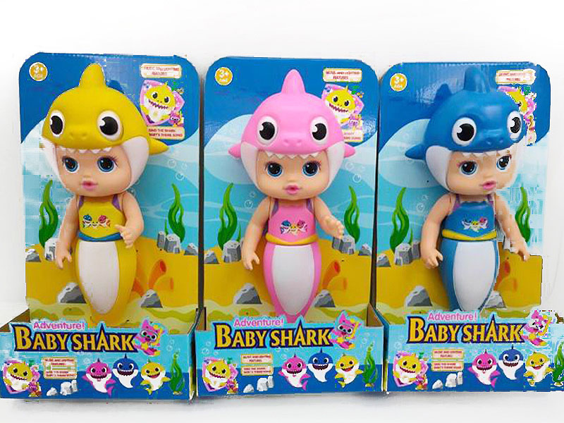 12inch Baby Shark W/L_IC(3C) toys