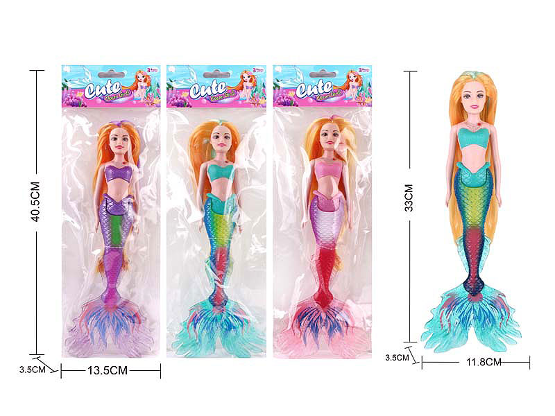 33.5cm Mermaid W/L(3C) toys