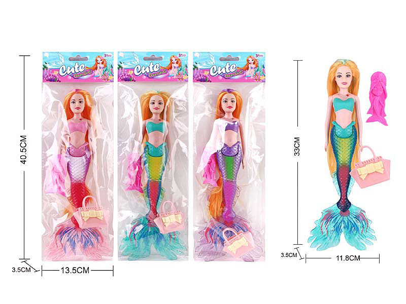 33.5cm Mermaid W/L(3C) toys