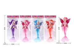 21.5cm Mermaid Set W/L(4C) toys