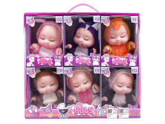 8inch Empty Body Sleep Child W/M(6in1) toys