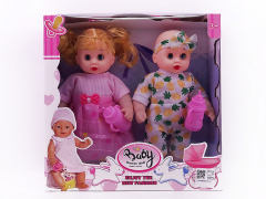 27CM Empty Body Doll W/L_M(2in1) toys