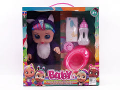 14inch Crying Baby Set W/M(6S) toys