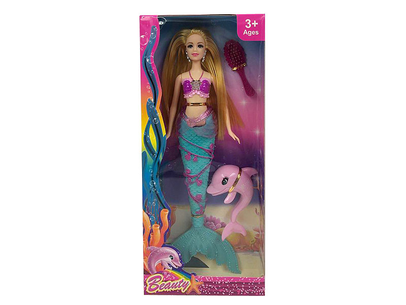 11.5inch Solid Body Mermaid W/L_M toys