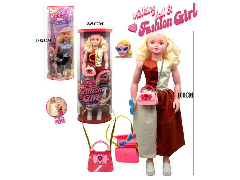 105CM Fashion And Walking Doll W/M toys