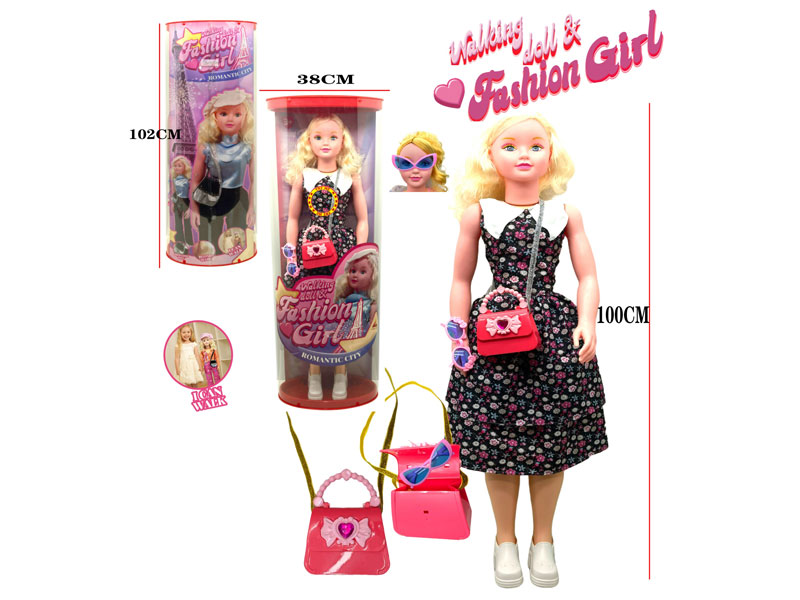 105CM Fashion And Walking Doll W/M toys