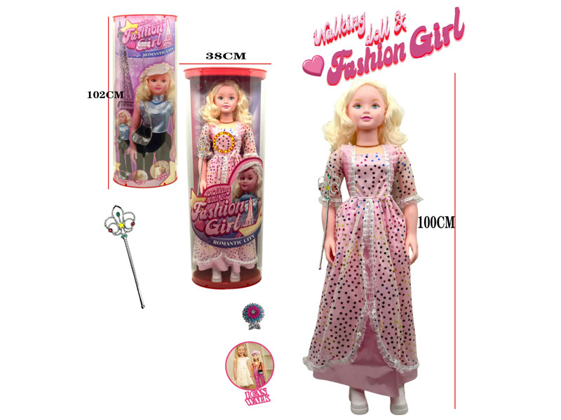 105CM Fashion And Walking Doll W/M toys