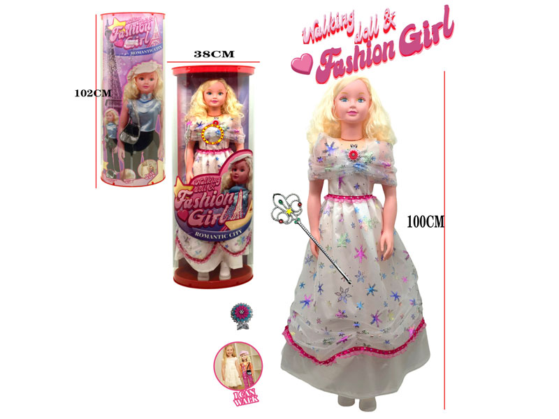 105CM Fashion And Walking Doll W/M toys