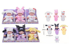 10inch Doll Set W/IC(6S) toys