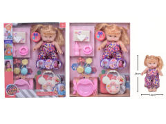 10inch Brow Moppet Set W/IC toys