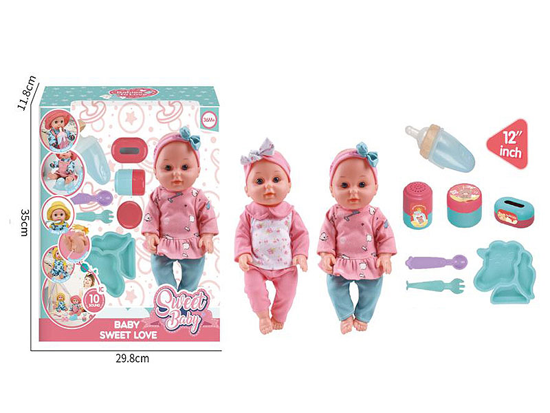 12inch Moppet Set W/IC(2S) toys