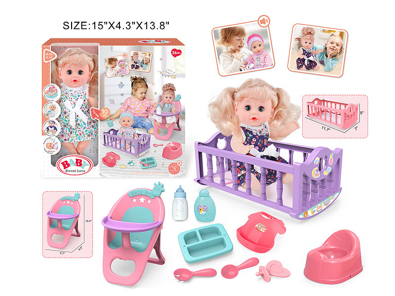 14inch Doll Set W/IC toys