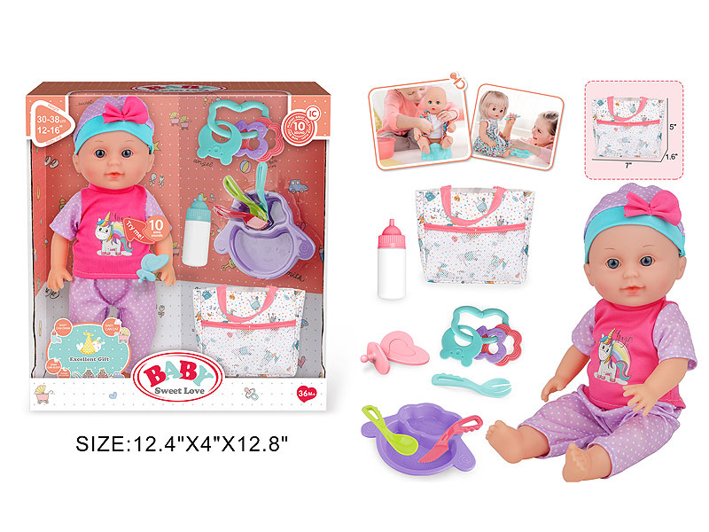 13inch Doll Set W/IC toys