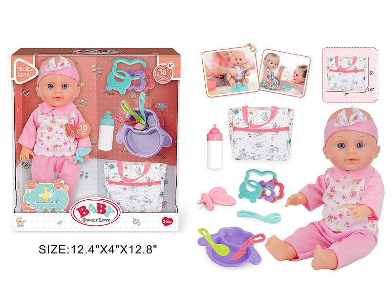 13inch Doll Set W/IC toys