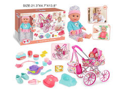 13inch Doll Set W/IC toys