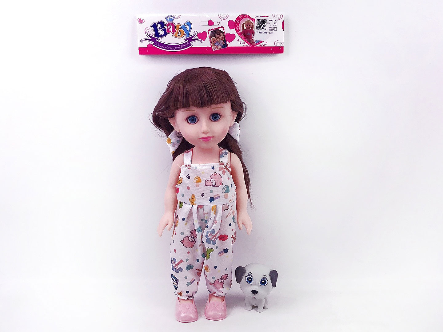 18inch Doll W/IC & Animal toys