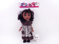 18inch Doll W/IC & Animal toys