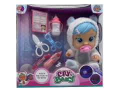 14inch Crying Baby Set W/M toys