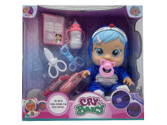 14inch Crying Baby Set W/M toys