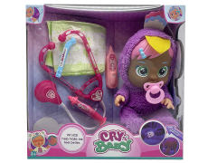 14inch Crying Baby Set W/M toys